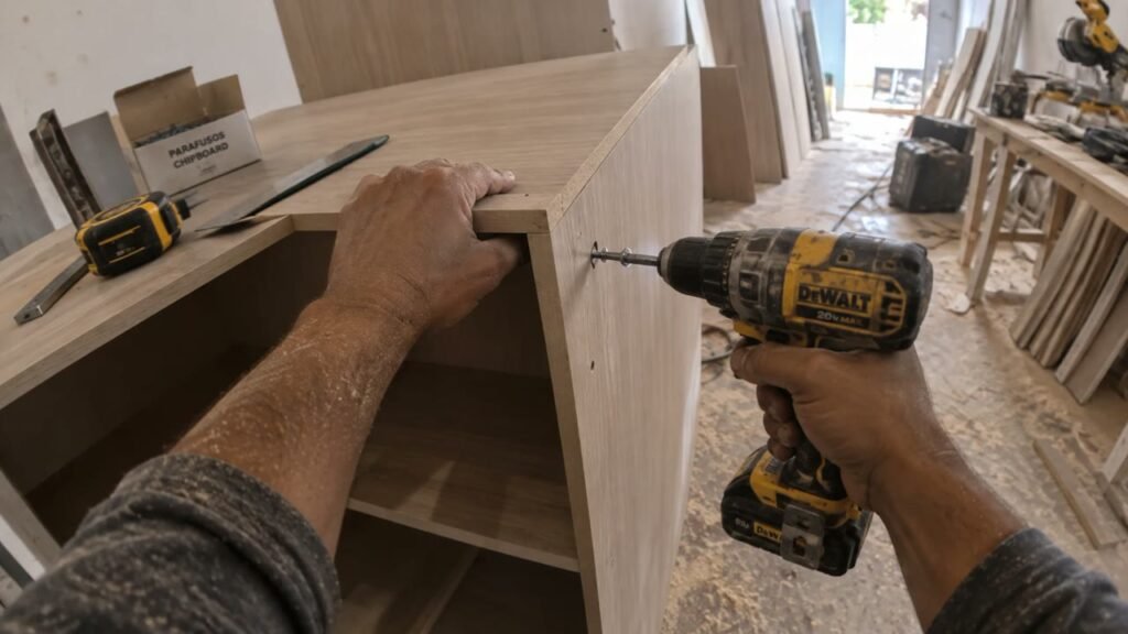 Renda extra para marceneiro: como um colega passou de R$ 1.000 gravando a própria oficina