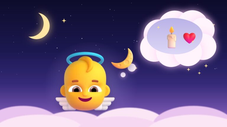 Ilustração de sonhar com criança morta